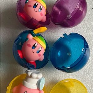 Hoshi no Kirby 30th Anniversary Cook Chef Kirby Sofubi Figure NEW Gacha Tomy F/S